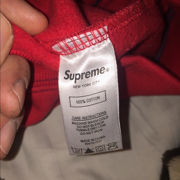 Supreme split crewneck
